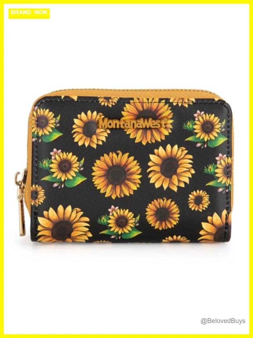 Small Faux Leather Wristlet Wallet RFID Blocking Women Travel